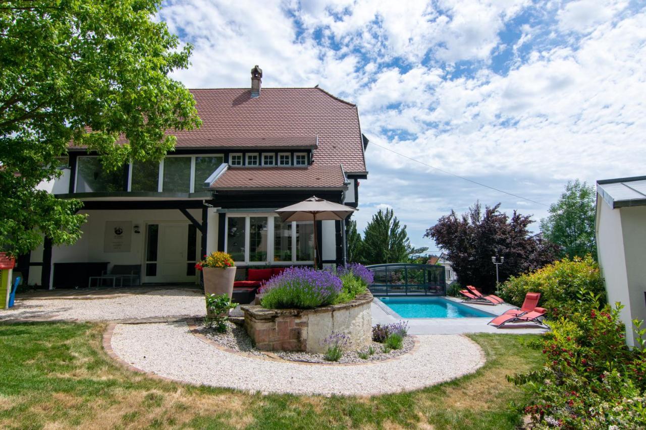 La Villa Du Coteau โอแบร์เน ภายนอก รูปภาพ